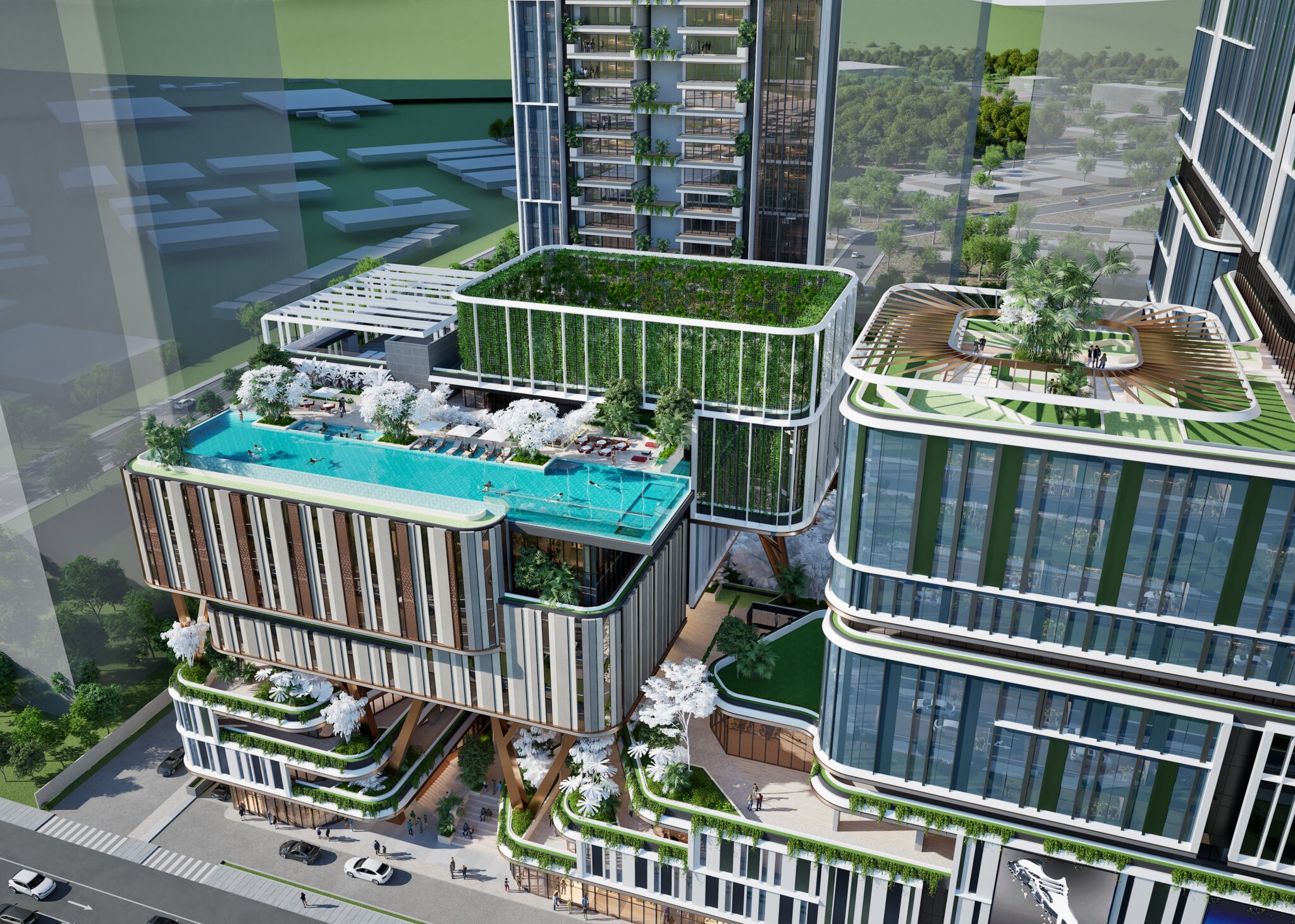 Mixed-use development