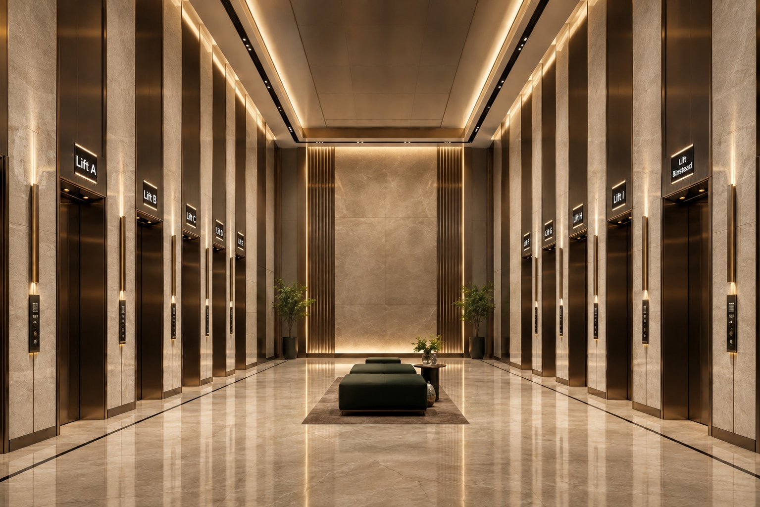 Common Areas with State-of-the-Art Vertical Transportation at Cyber Square
