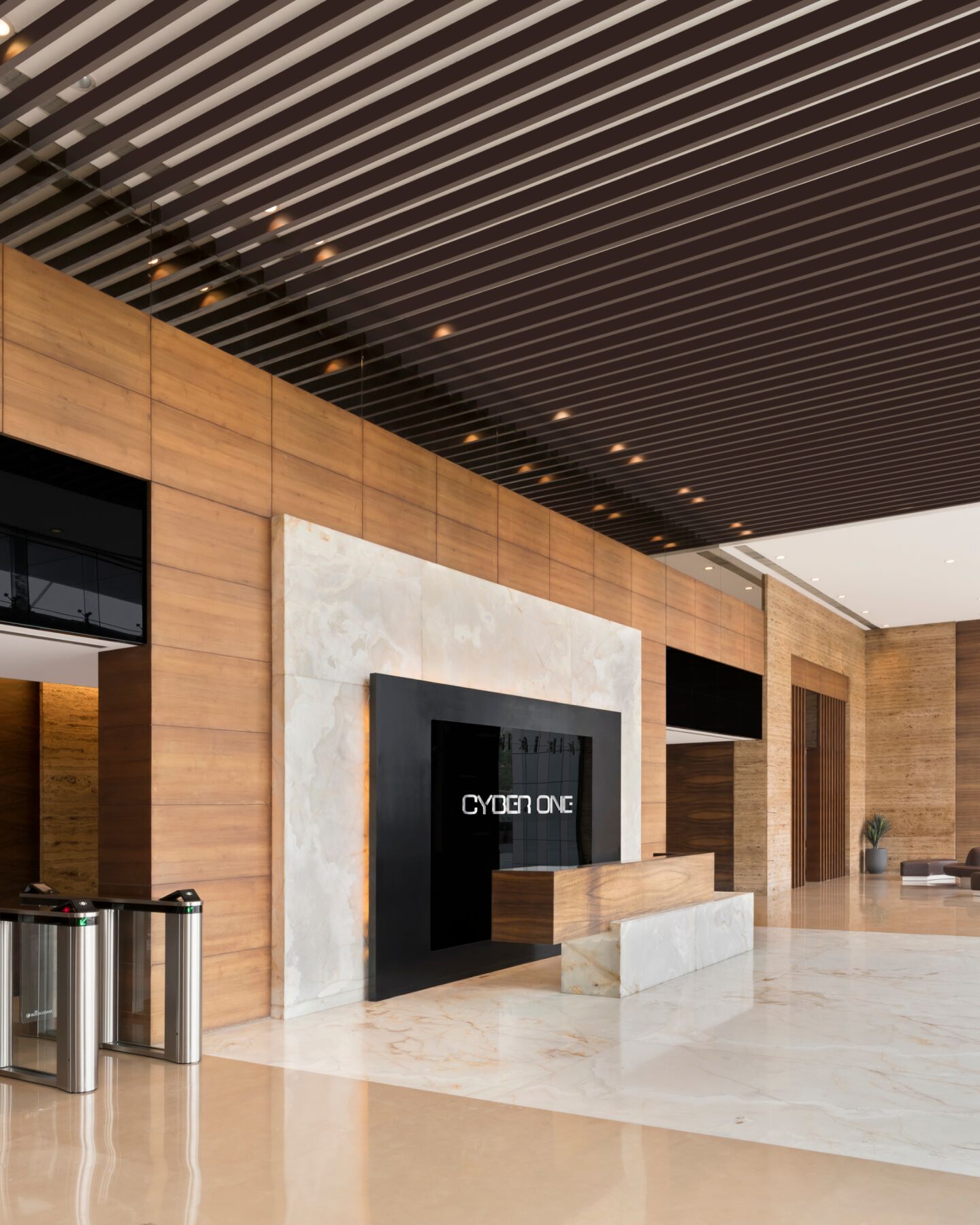 Cyber One workspace view
