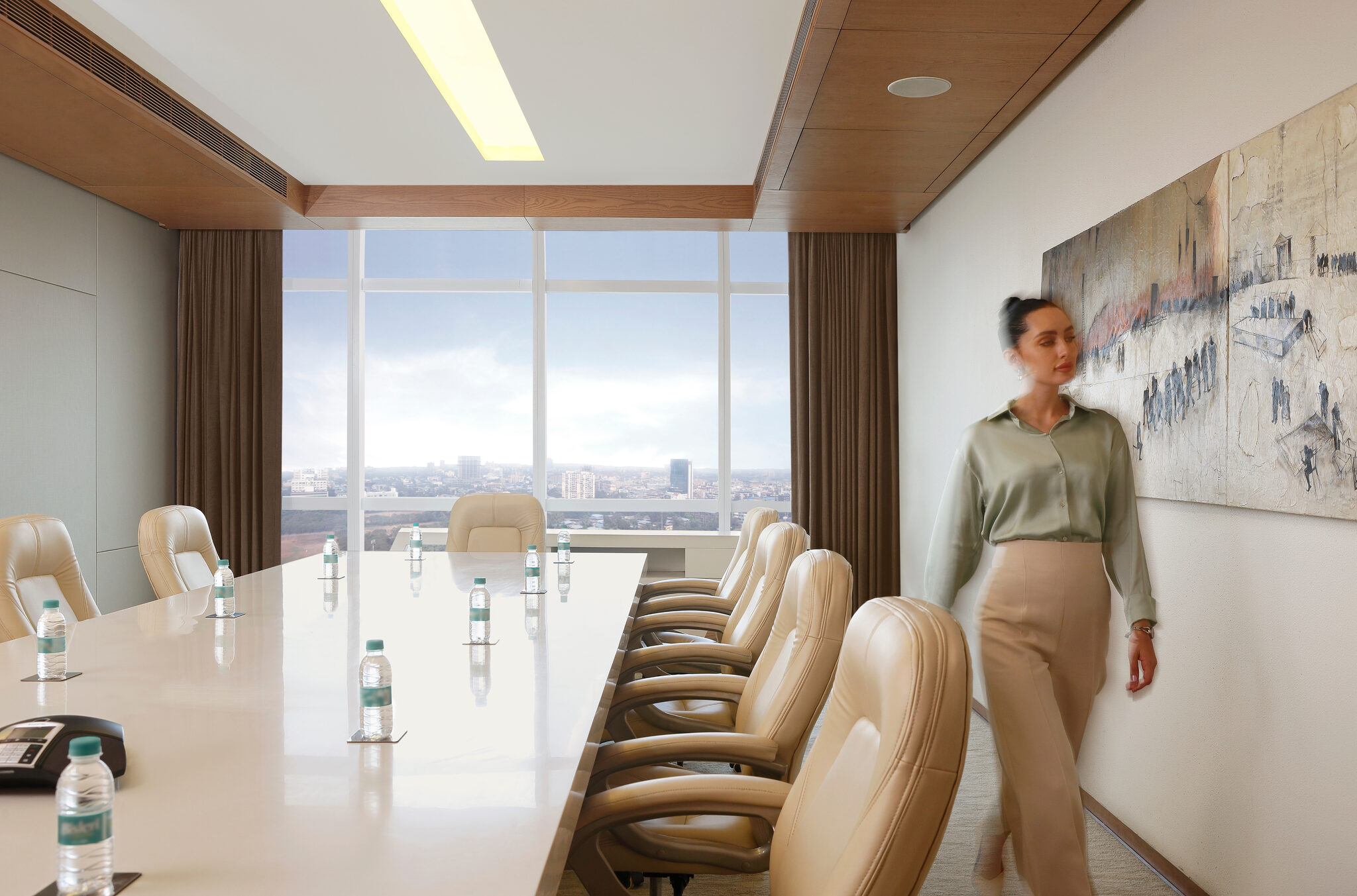 CBD 614 interior view